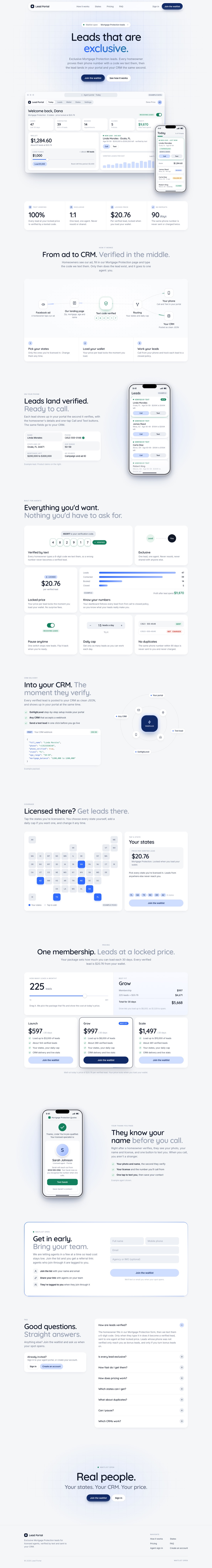 Full homepage